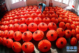 安徽合肥 趕制燈籠迎春節(jié)