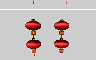 精品中式燈籠su模型設計圖下載 圖片40.13mb 其他庫 su模型