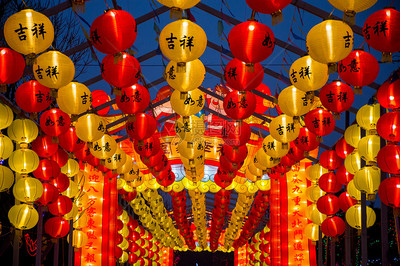 燈會上的各色燈籠圖片素材_免費下載_jpg圖片格式_VRF高清圖片501149259