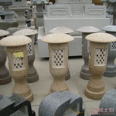 【廠家定制花崗巖石燈籠擺件仿古石燈籠庭院小區裝飾】惠安縣達磊石雕工藝品店 - 產品庫