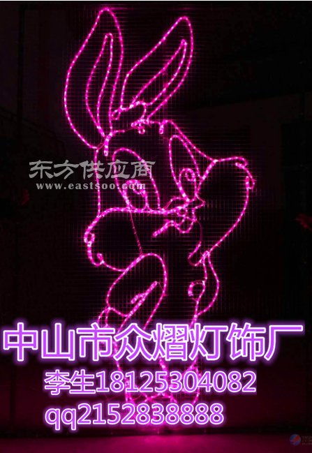 廠家led羊 蛇 兔造型燈多款動物景觀造型燈圖案燈