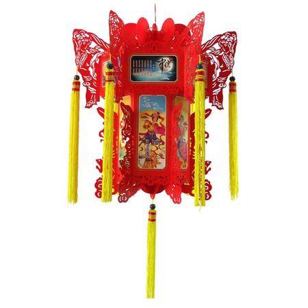 傳統與創意交融 燈魂中號中秋工藝紙雕宮燈賞析